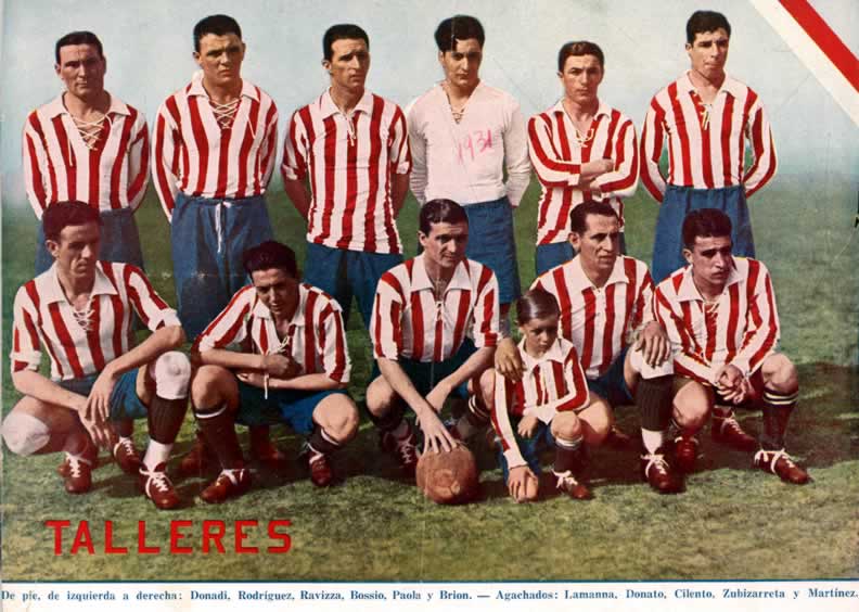 1931 Revista El Grafico Equipo Talleres